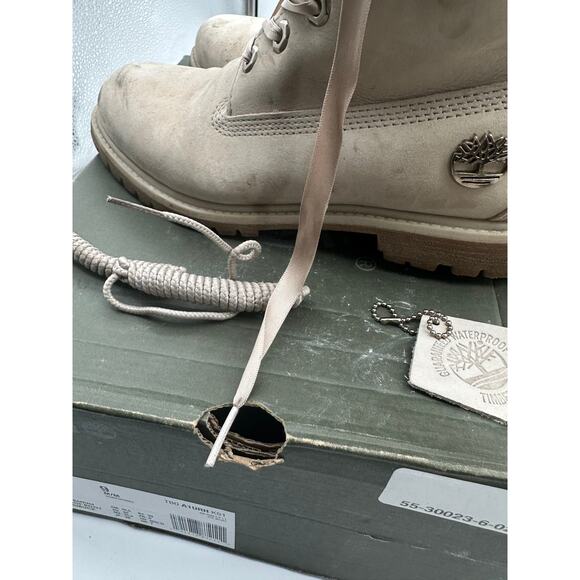 Timberland women’s suede boots new laces box sz 9 - Picture 9 of 12